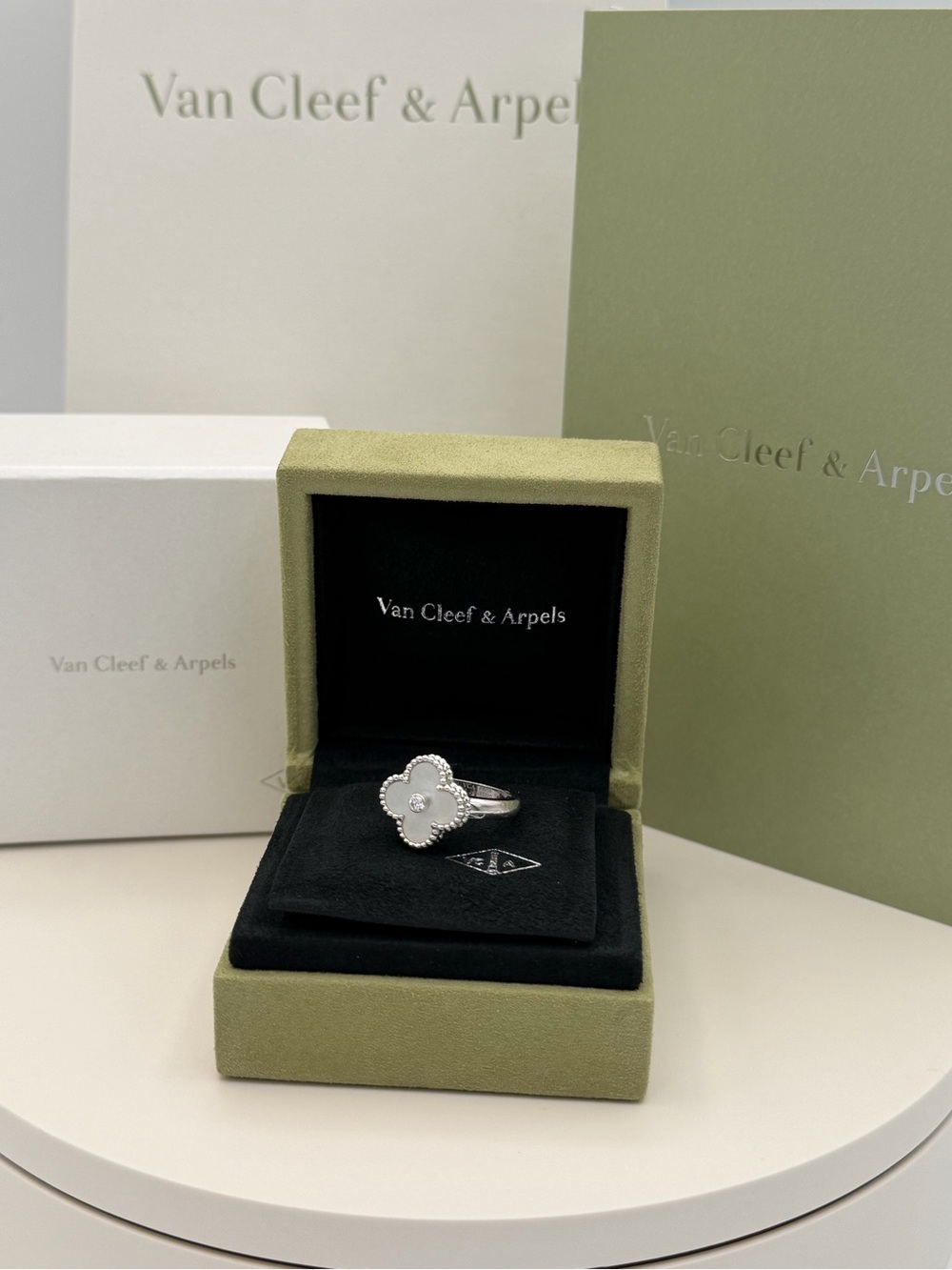 Van Cleef & Arpels Vintage Alhambra Ring